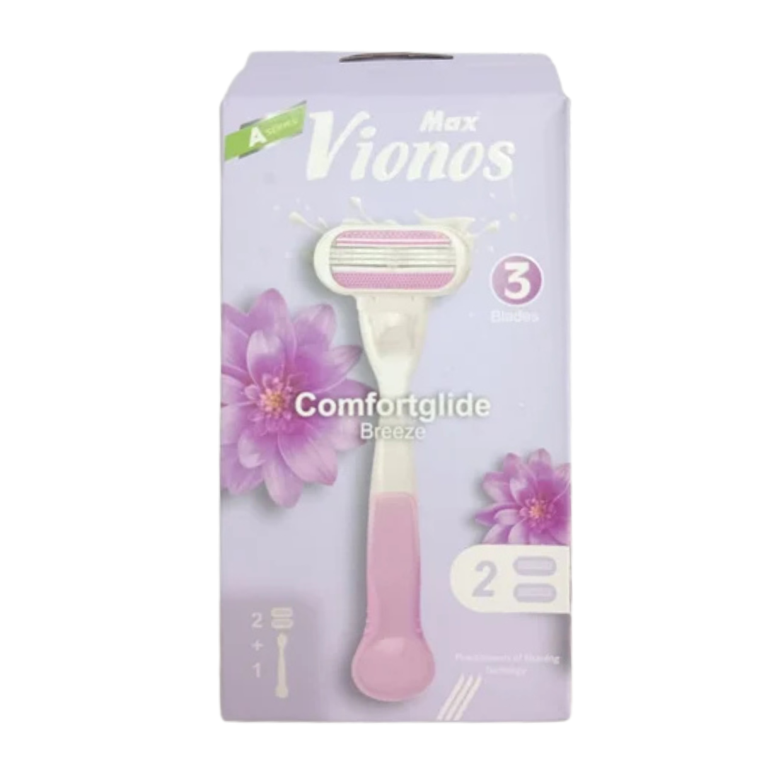 Max Vionos Comfortglide Breeze rasuradora mujer 3 hojas sistema