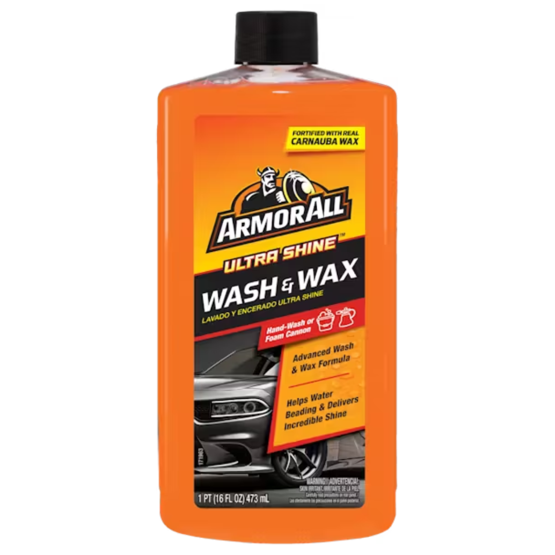 Armor All Wash & Wax 16 oz brillo y protección auto