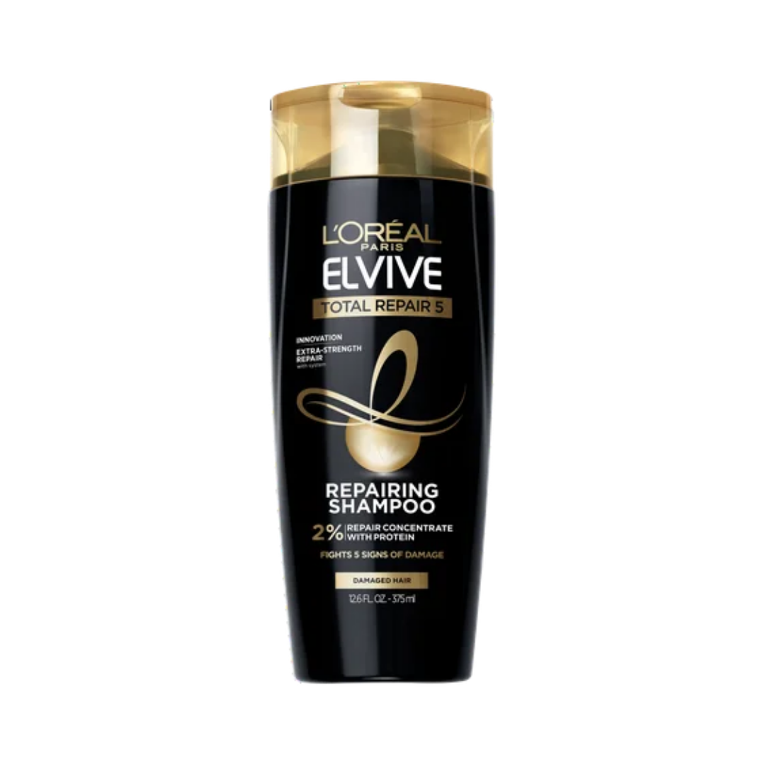 Champú reparador L'Oreal Paris Elvive Total Repair 5 para cabello dañado 12.6oz