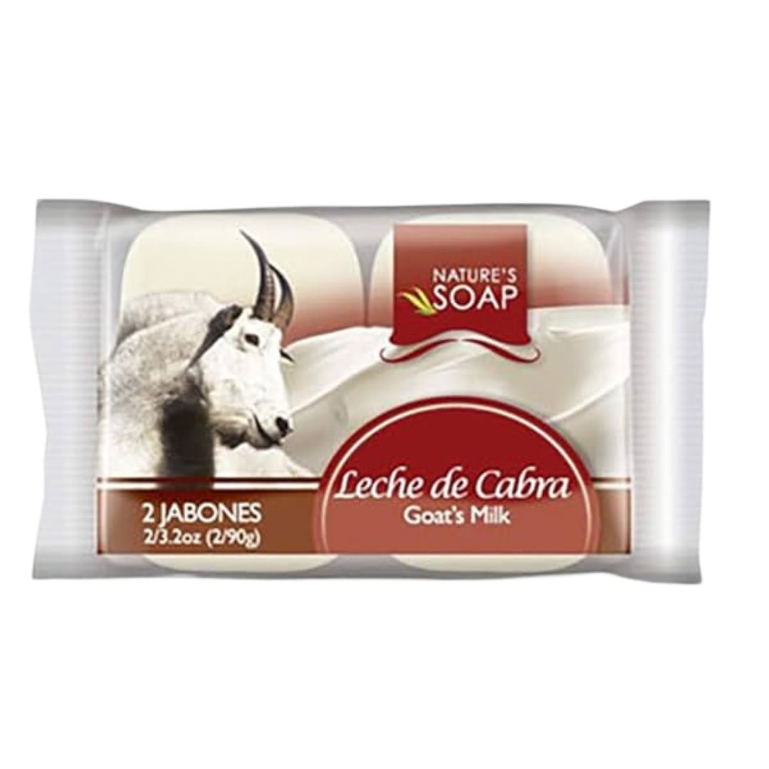 Jabón de leche de cabra 2 pack hidratante