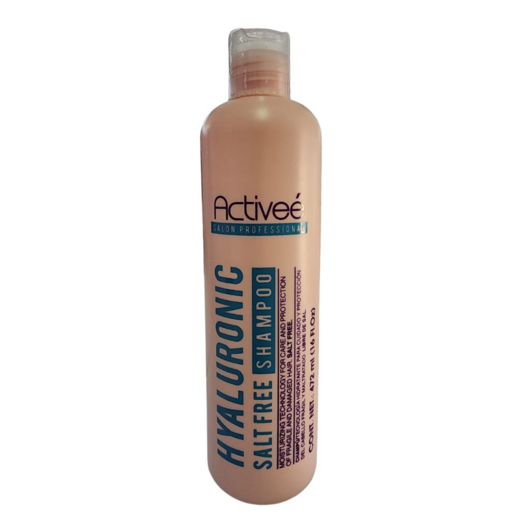 Activee Hyaluronic Shampoo 16 oz hidratación y suavidad para cabello seco