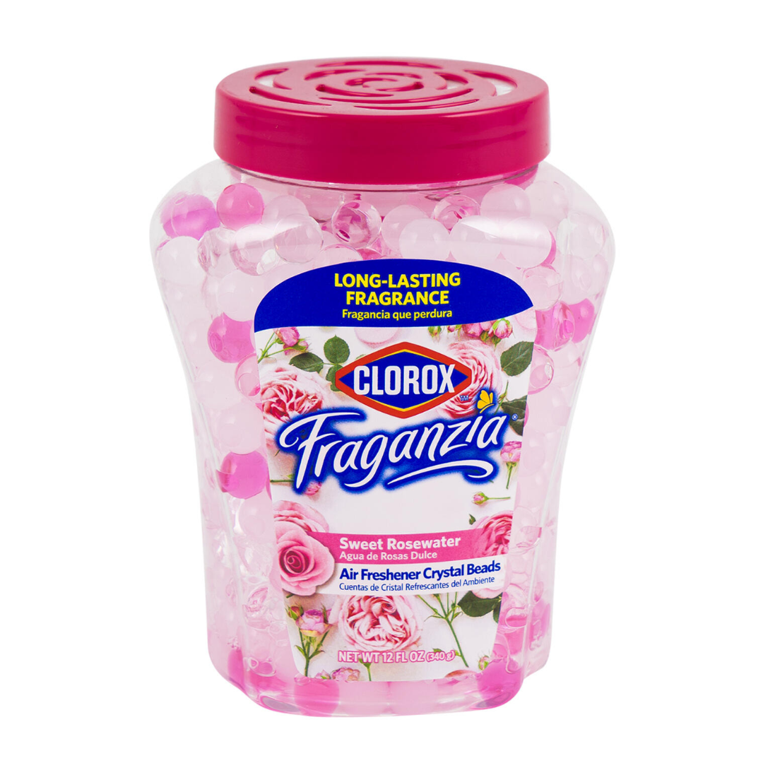 Clorox Fraganzia Scent Booster Beads Rosewater perlas ambientador 12oz
