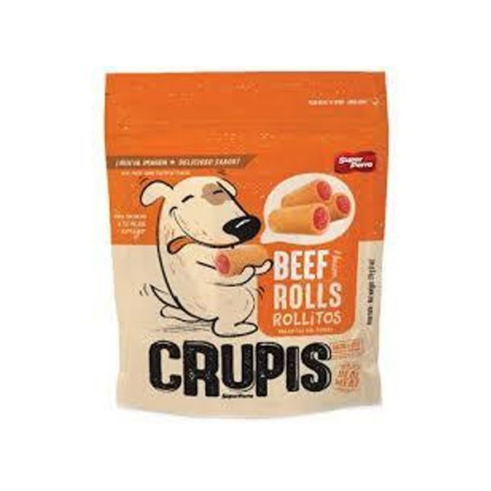 Crupis Beef Rolls Dog Treats (170g)