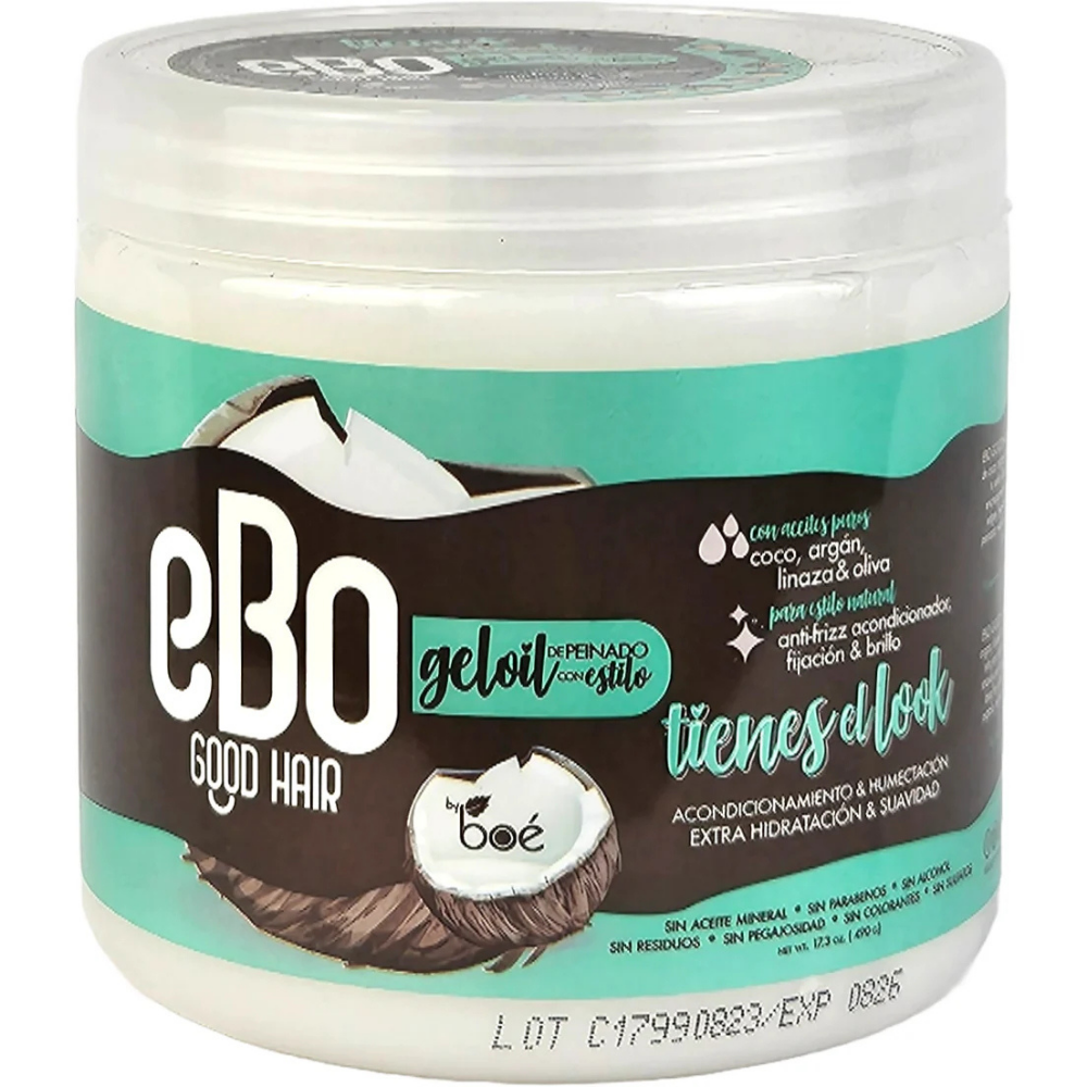 eBo Good Hair Gel Oil Coconut (17oz)
