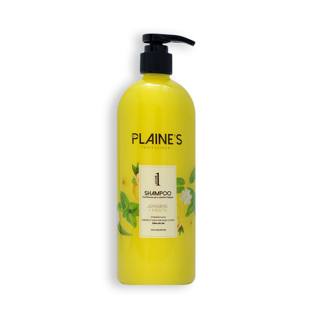 Plaine’s Professional Ginger & Mint Strengthening Shampoo (16.9 Fl Oz)