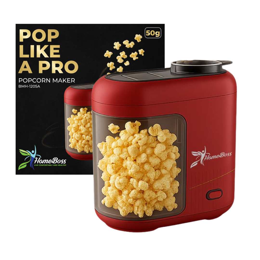 Máquina eléctrica para hacer palomitas de maíz HomeBoss aire caliente