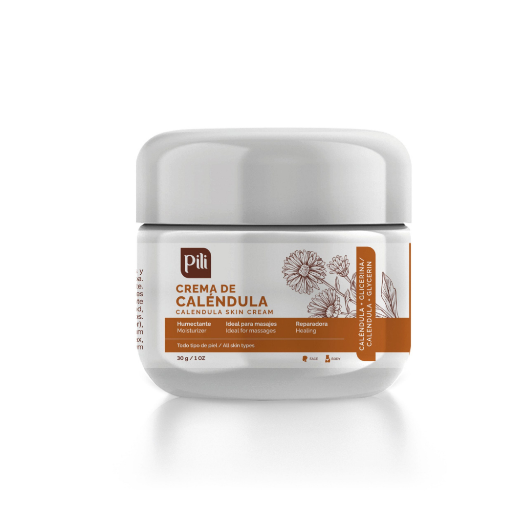 Pili Crema de Calendula 30g hidratante reparadora piel