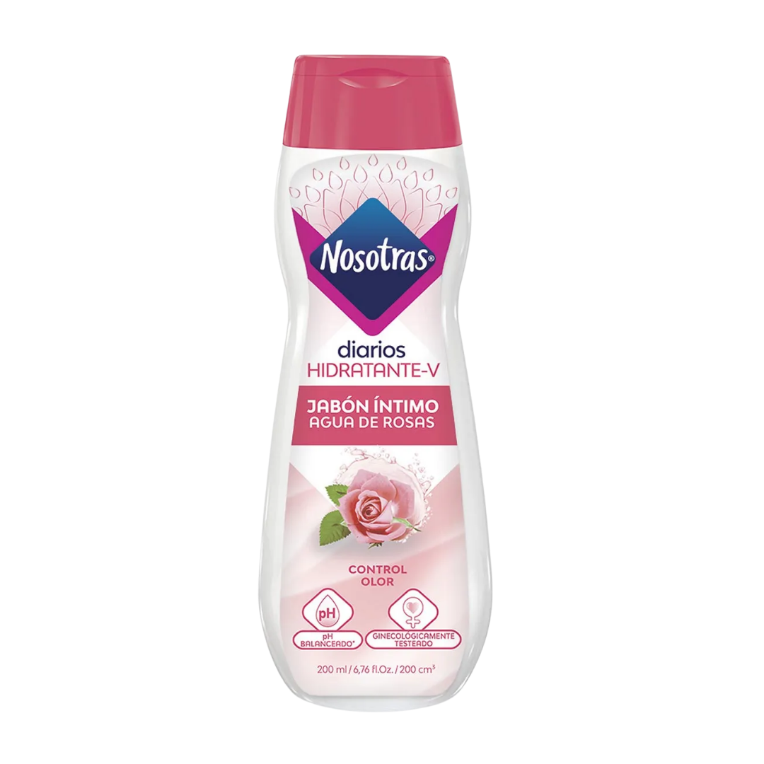 Nosotras jabón íntimo Agua de Rosas 7oz