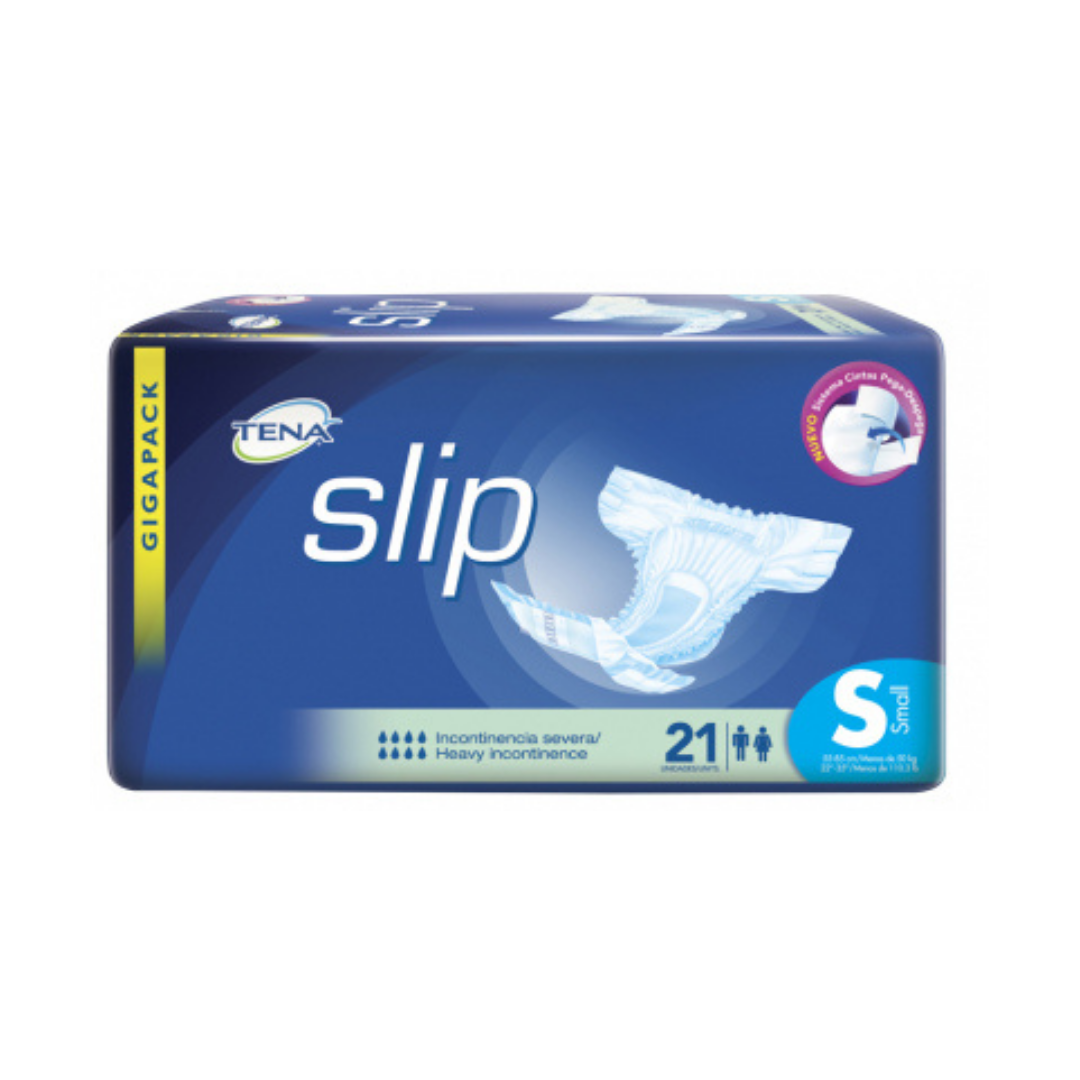 Pañales para adulto Tena Slip talla Small para incontinencia severa 21 unidades