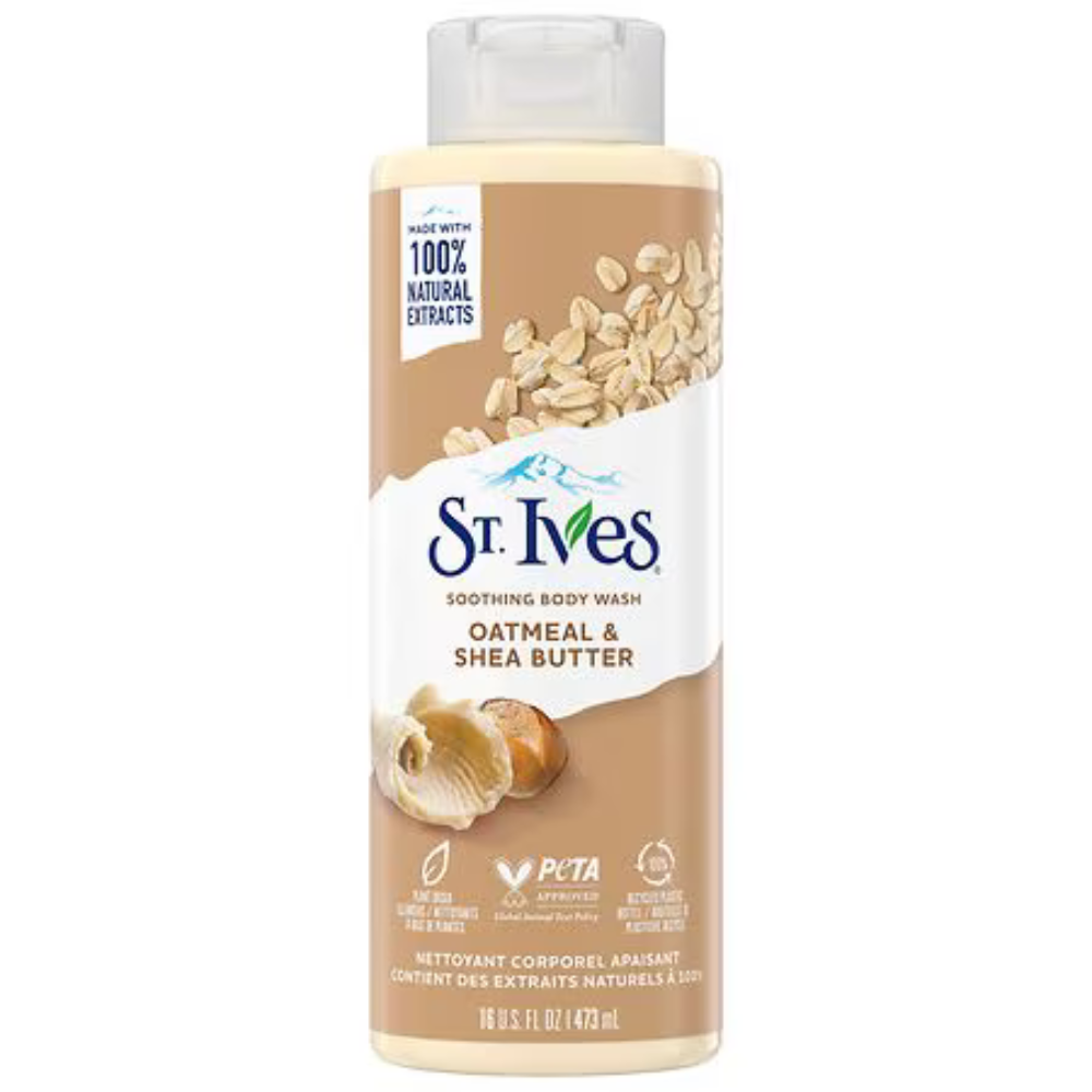 St. Ives Nourish & Soothe Oatmeal & Shea Butter Body Wash (16 fl oz)