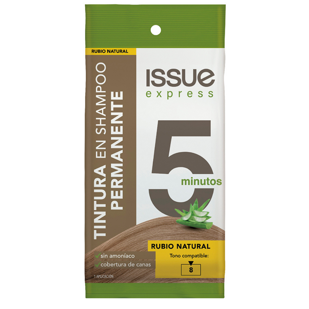 Issue Express Tinte Shampoo Rubio Natural 8 sachet coloracion
