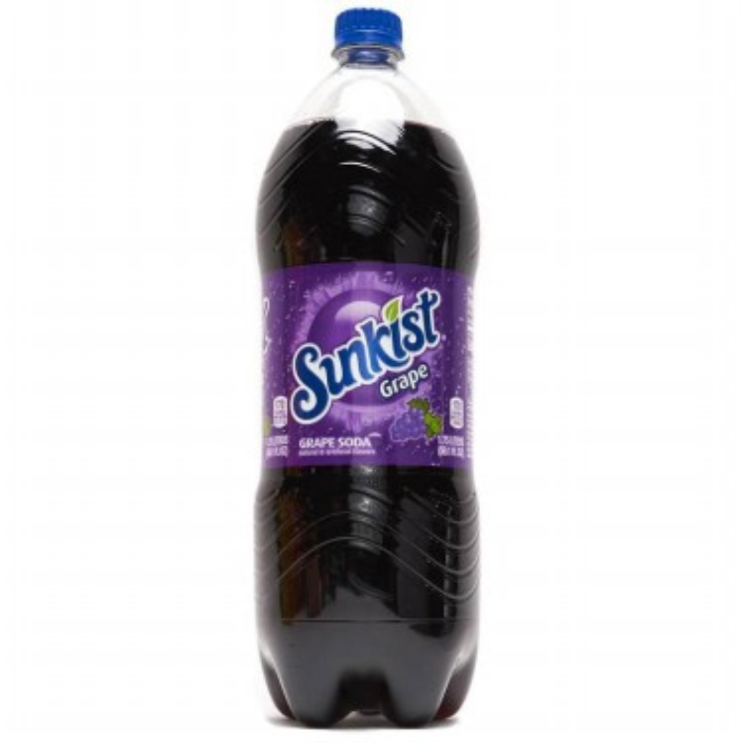 Sunkist Grape Soda 1.75 Litros refresco sabor uva