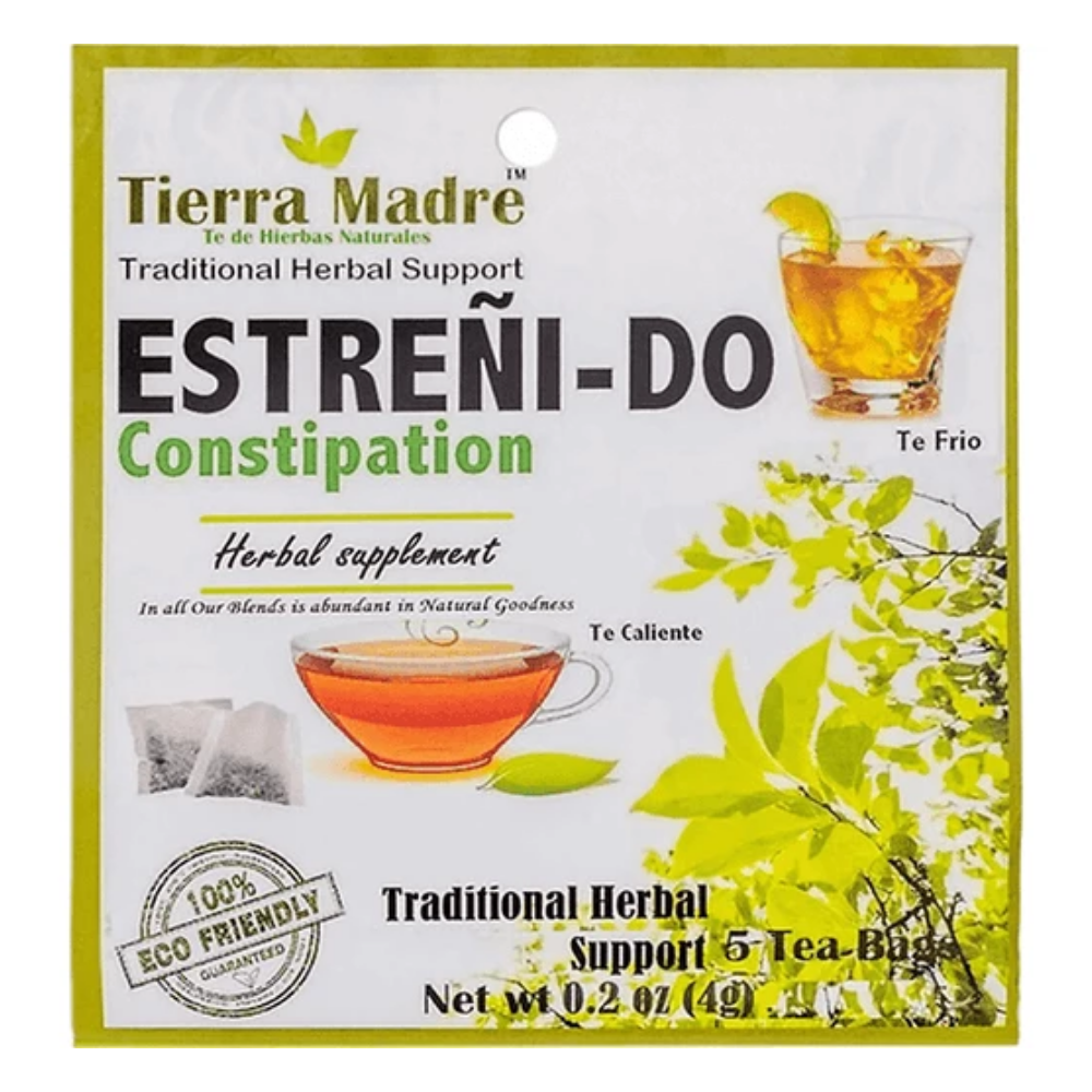 Tierra Madre Estreñi-do Constipation Herbal Supplement Tea (5ct)