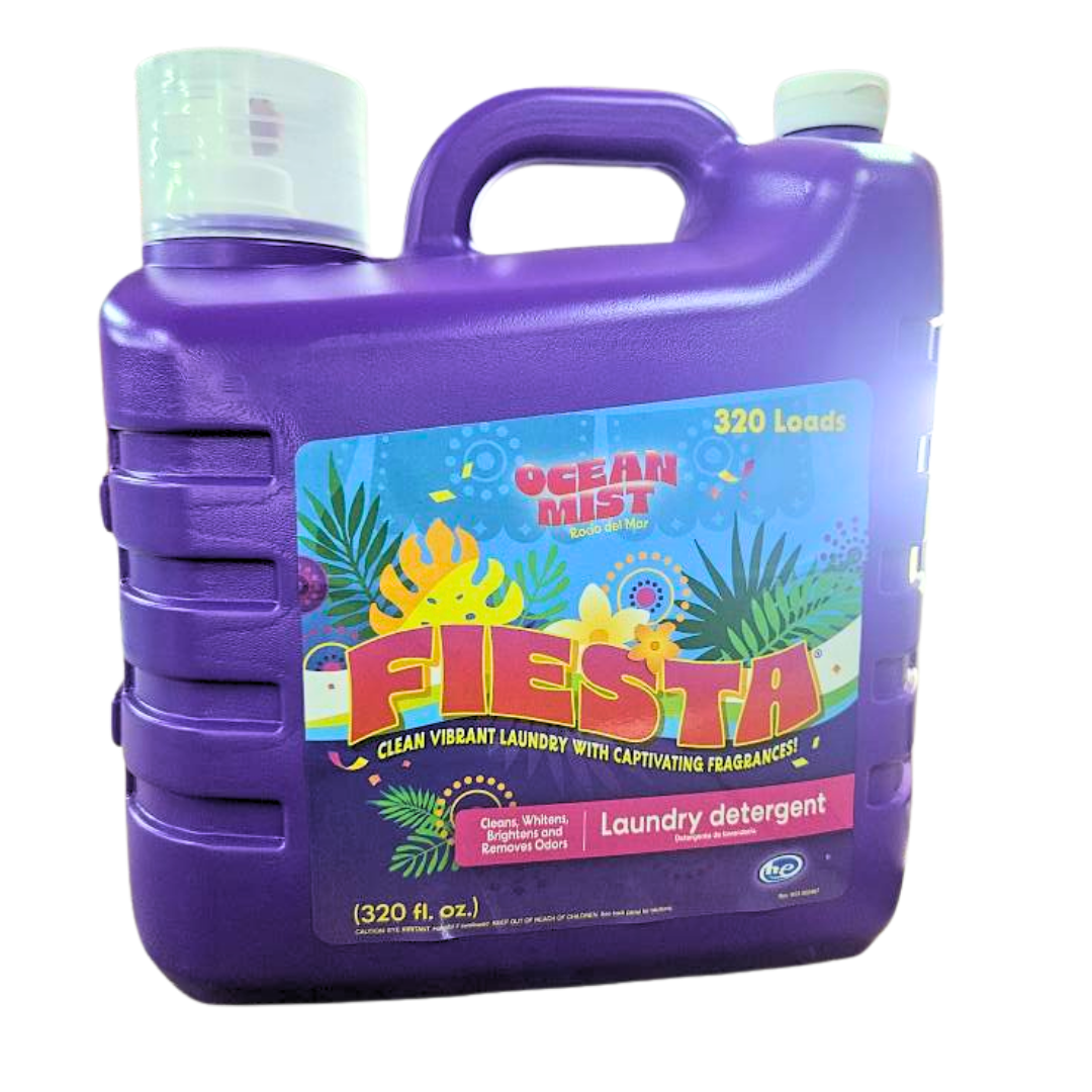 Fiesta Ocean Mist Liquid Detergent 320oz detergente aroma oceánico
