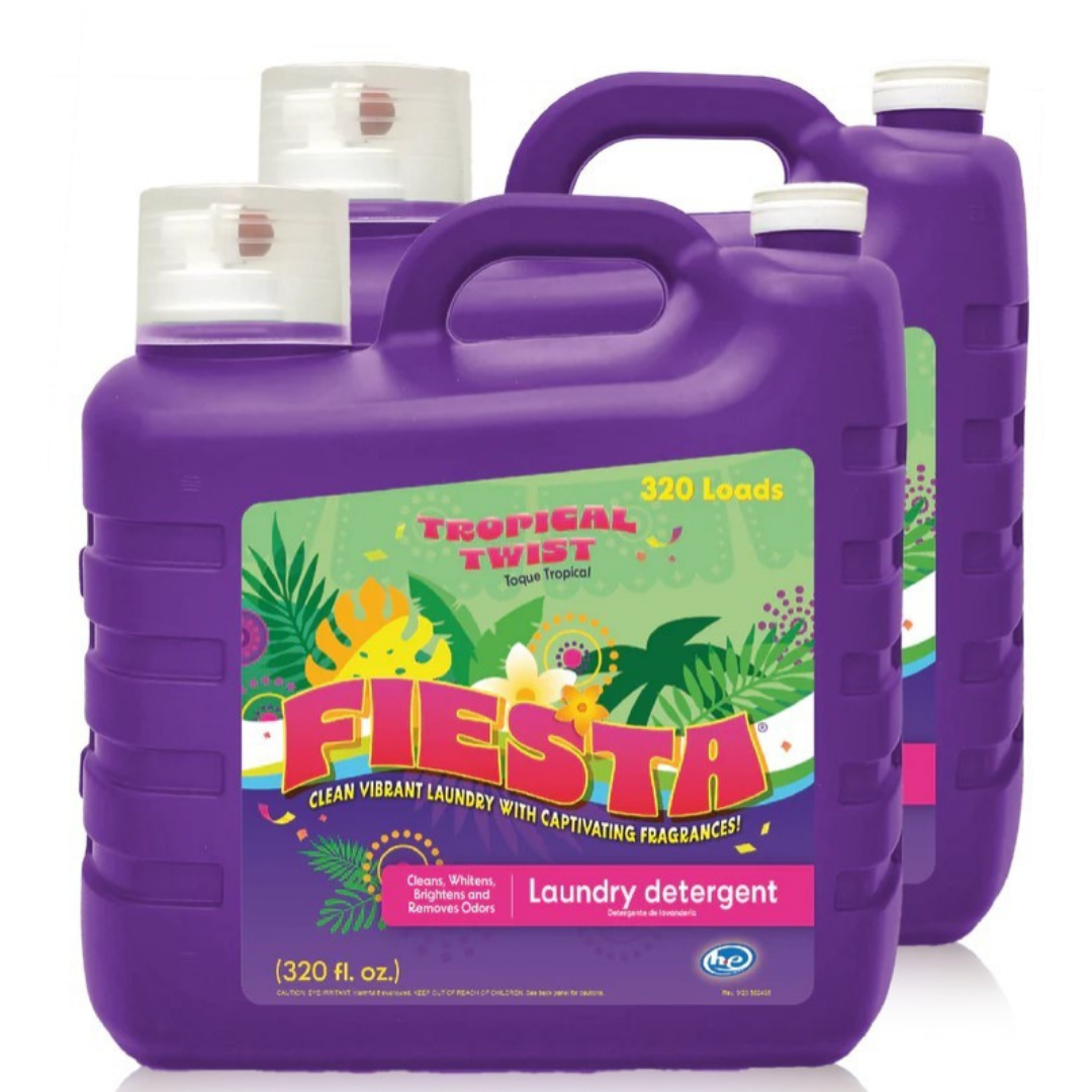 Fiesta Tropical Twist Liquid Detergent 320oz detergente aroma tropical