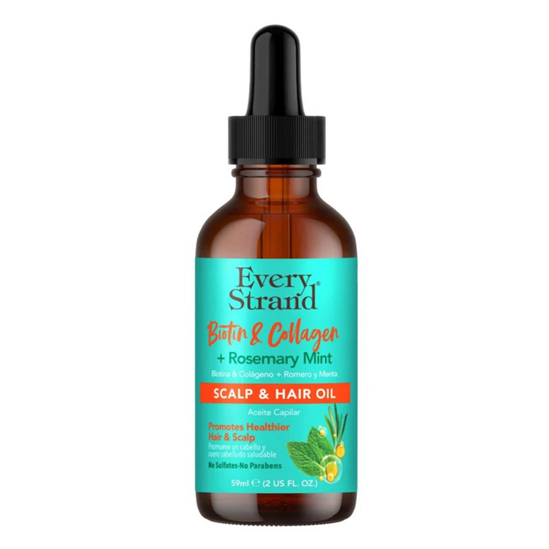 Every Strand Biotin Collagen Scalp Hair Oil 2oz aceite capilar biotina