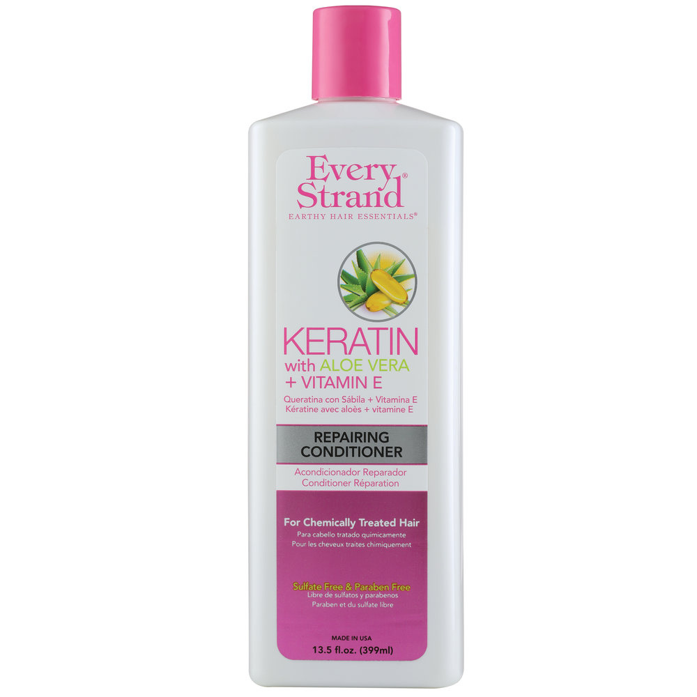 Every Strand Keratin with Aloe Vera & Vitamin E Repairing Conditioner (13.5 fl oz)