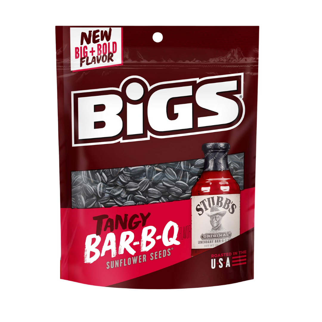 BIGS Sunflower Seeds Tangy BBQ Flavor 5.35oz semillas sabor BBQ