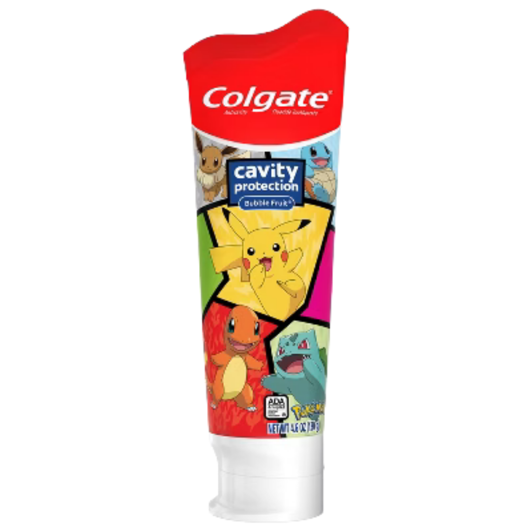 Colgate Kids Pokemon Toothpaste pasta dental infantil 4.6oz