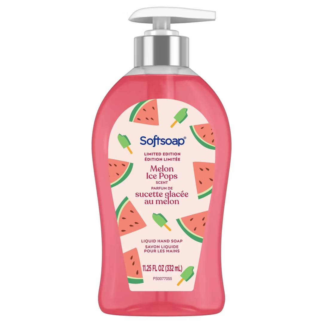 Softsoap Melon Ice Pop Jabón Líquido para Manos Aroma Melón 11.25oz