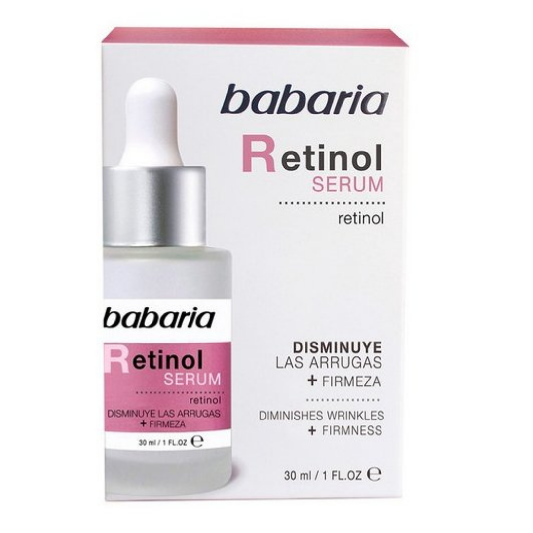 Sérum Babaria Retinol antiarrugas y reafirmante 1oz