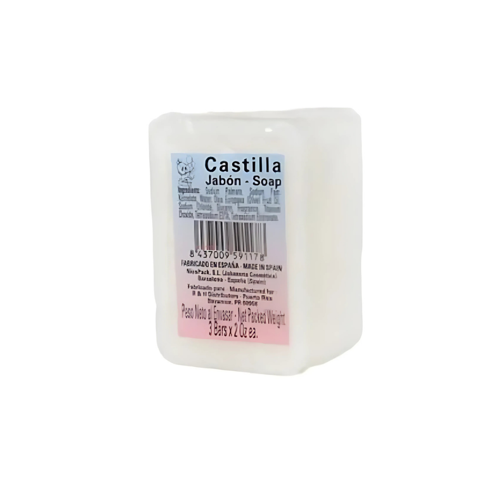 Jabon Castilla Bebe (3 pk de 2oz)