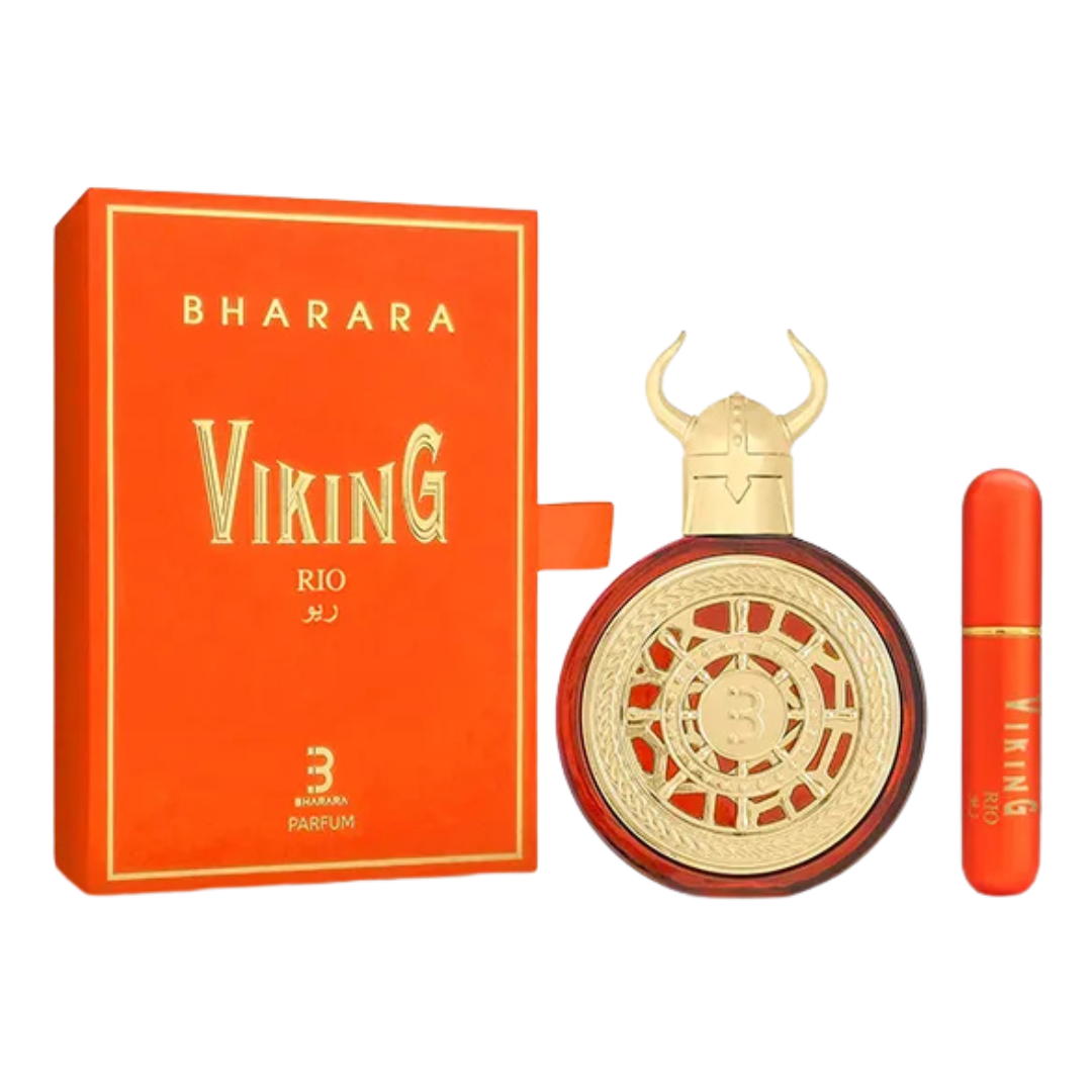 Bharara Viking Rio Eau de Parfum Spray Men fragancia potente 3.4oz