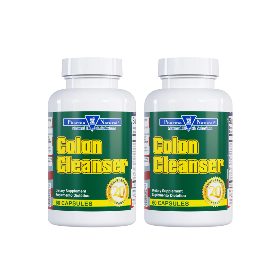Tratamiento Pharma Natural Colon Cleanser desintoxicante capsulas 60+60