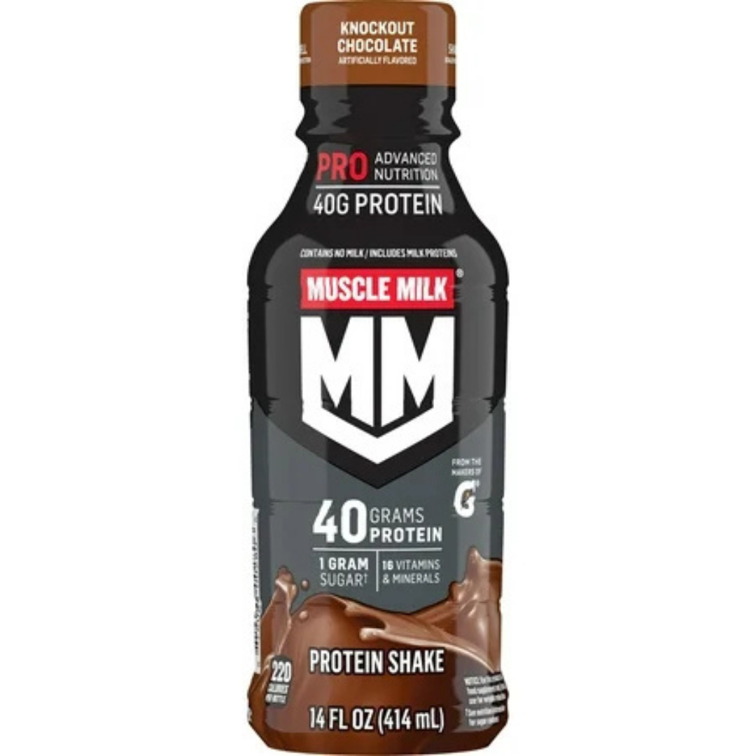 Muscle Milk Pro Chocolate 14 oz bebida proteica