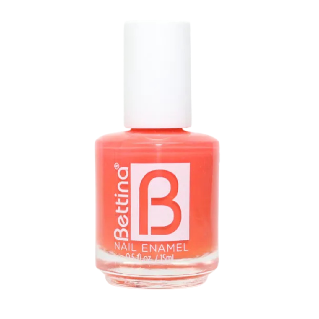 Bettina Sherbet esmalte naranja pastel sorbete uñas color verano