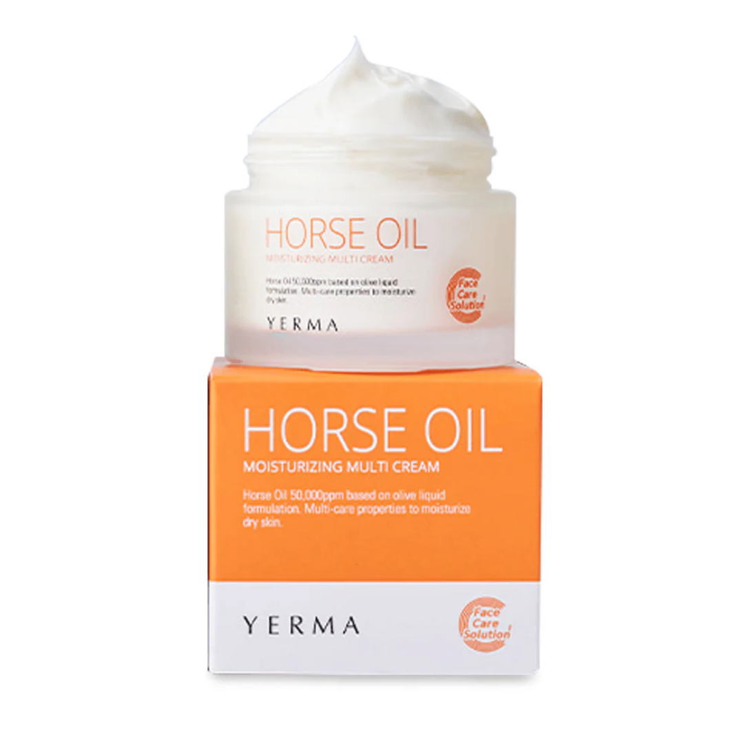 Crema multi-hidratante Yerma aceite de caballo 3.5 oz