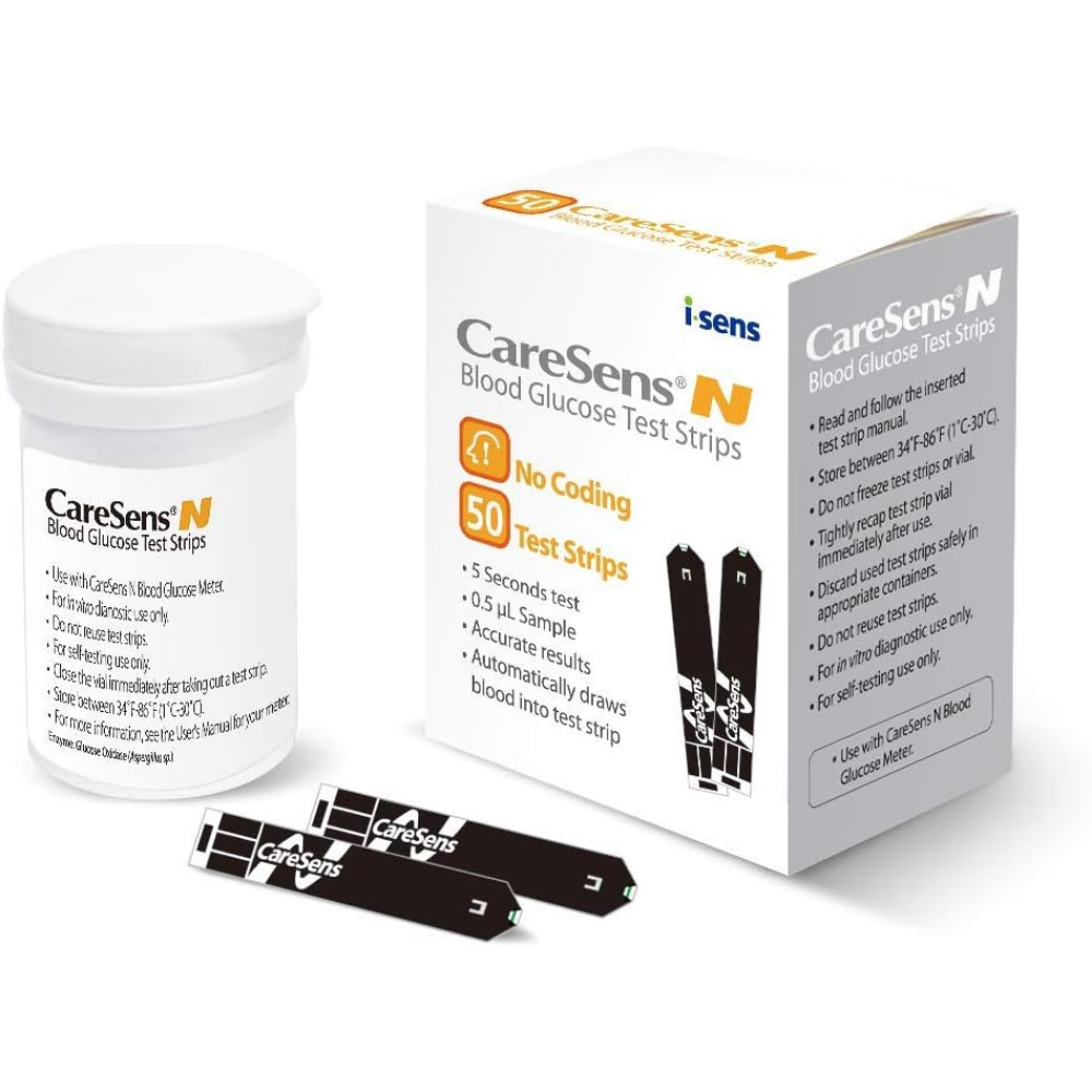 CareSens N Blood Glucose Test Strips (50 ct)