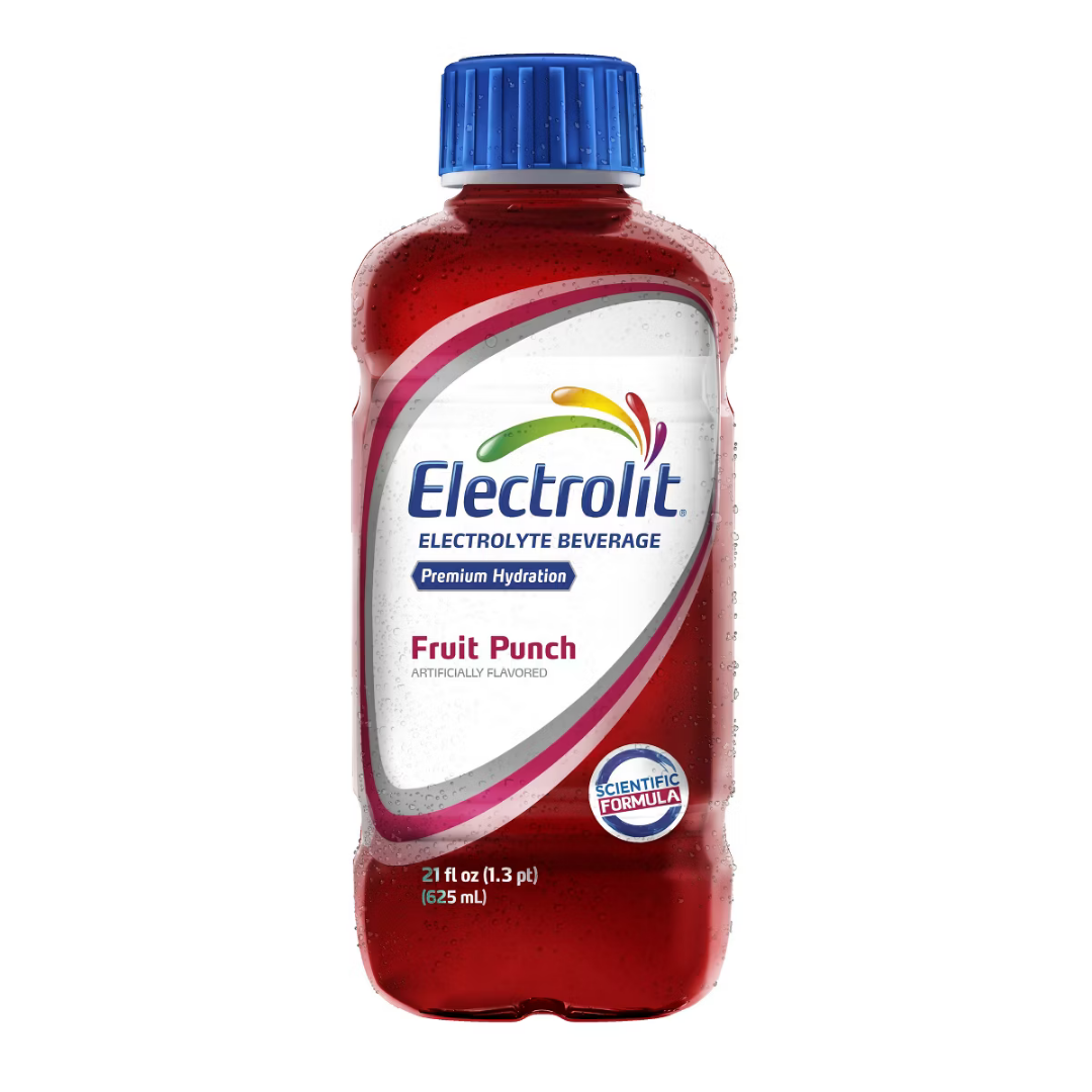 Electrolit Fruit Punch bebida electrolitos 21oz