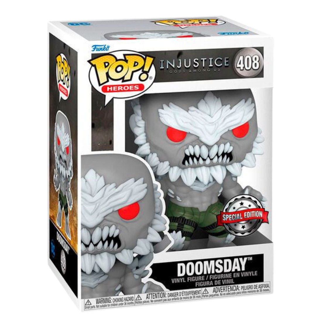 Funko Pop Injustice Doomsday figura vinilo especial dc comics