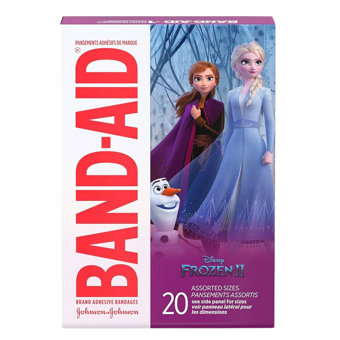 curitas Band-Aid Frozen para niños 20 ct