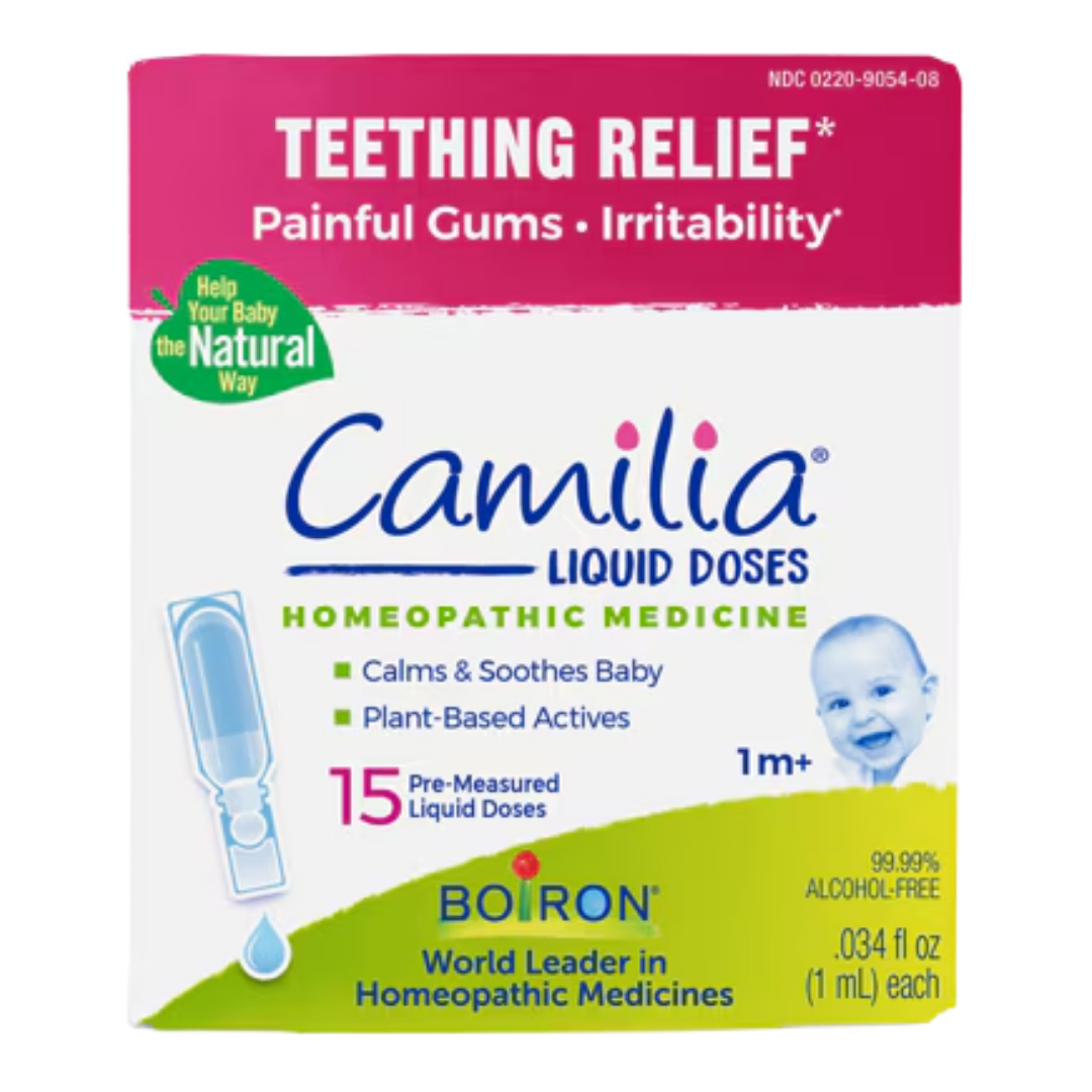 Camilia remedio para dentición bebé alivio natural 15 dosis