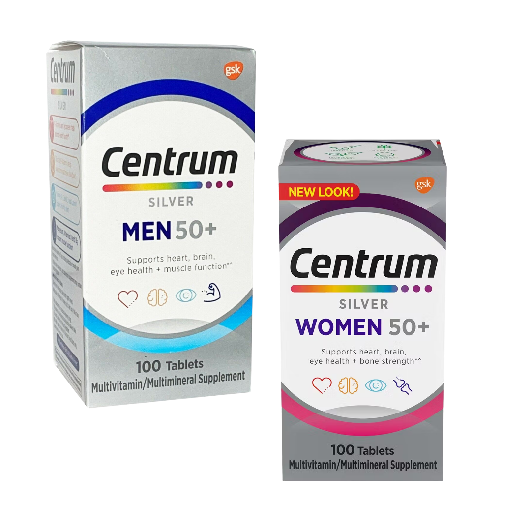 Centrum Silver multivitamínico 50+ 100 tabletas