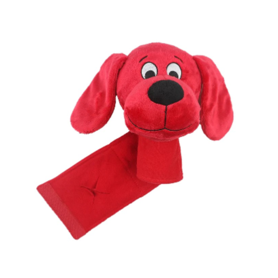 Juguete perro Clifford combo alfombra olfativa y peluche 7"
