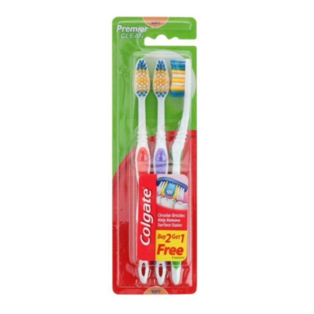 Colgate SlimSoft Toothbrush Pack (3 count)