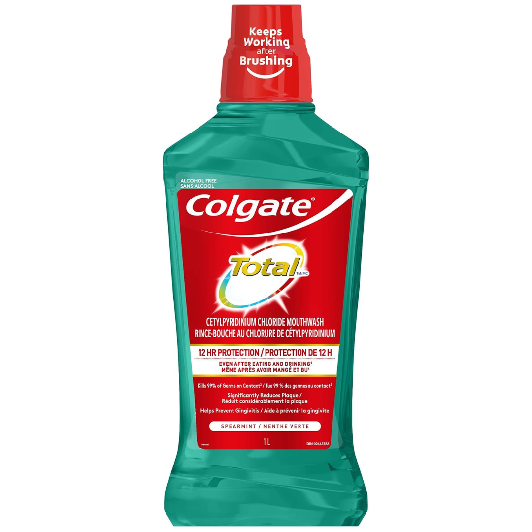 Colgate Total Advanced Pro-Shield Mouthwash, Deep Clean (500 ml)
