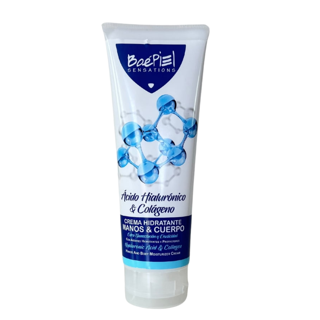 Boé Piel Hyaluronic Acid & Collagen Hand & Body Moisturizing Cream