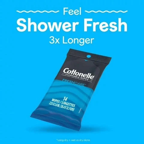 COTTONELLE WIPES FRESH TRAVEL 1PK/14 CT