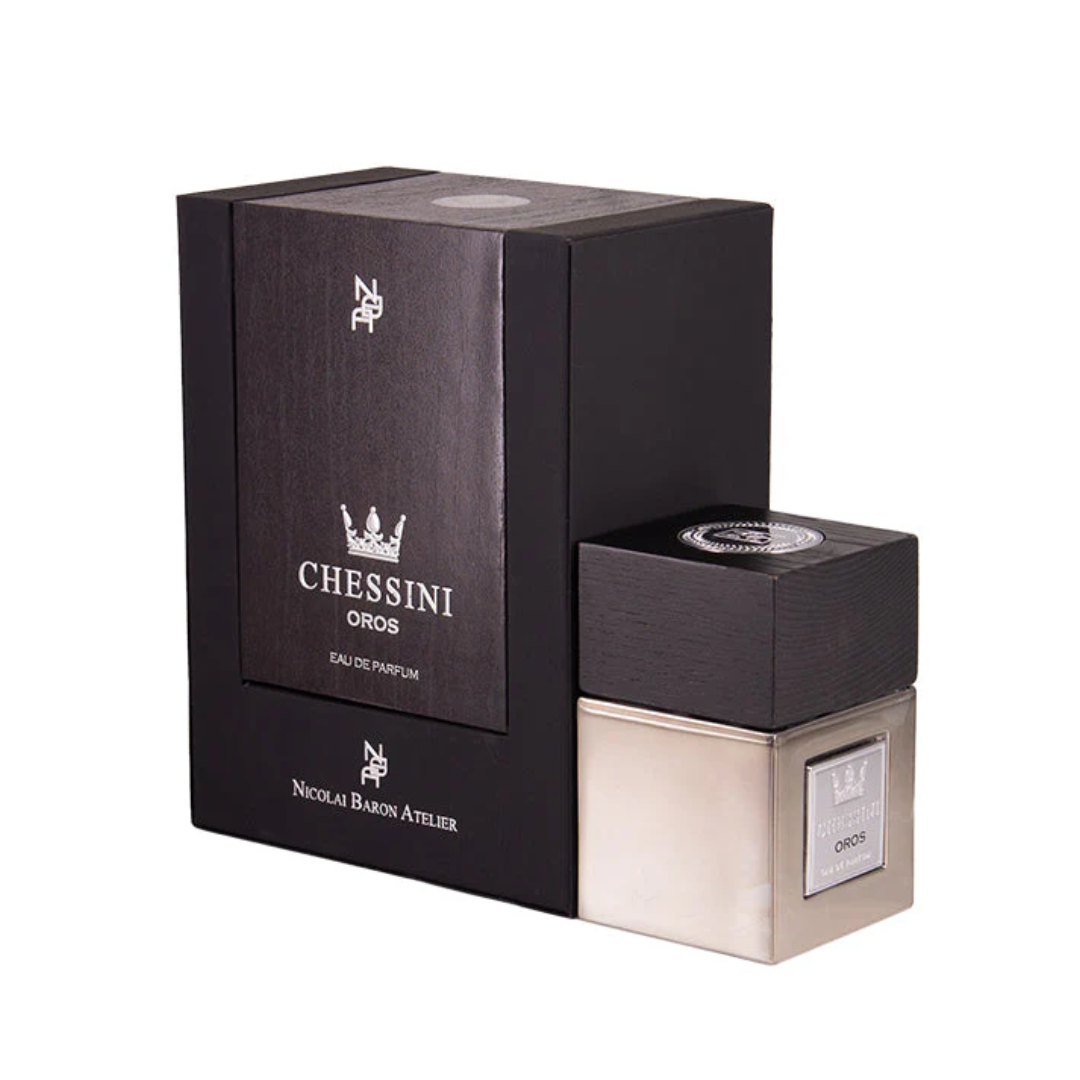 Frasco de Dumont Chessini Oros Eau de Parfum (3.4 oz) para caballero