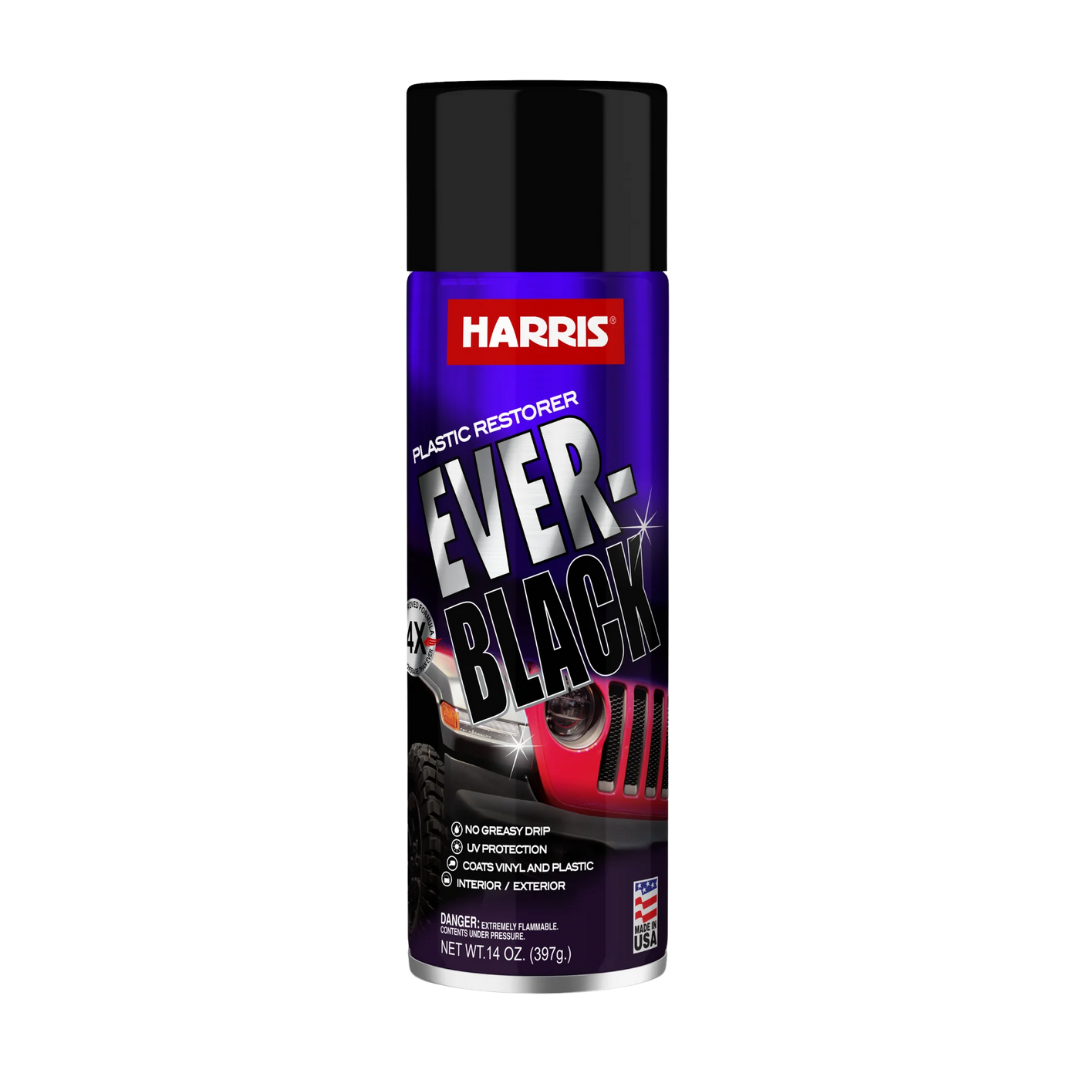 Spray restaurador negro Ever Wet para plásticos automotrices 14 oz
