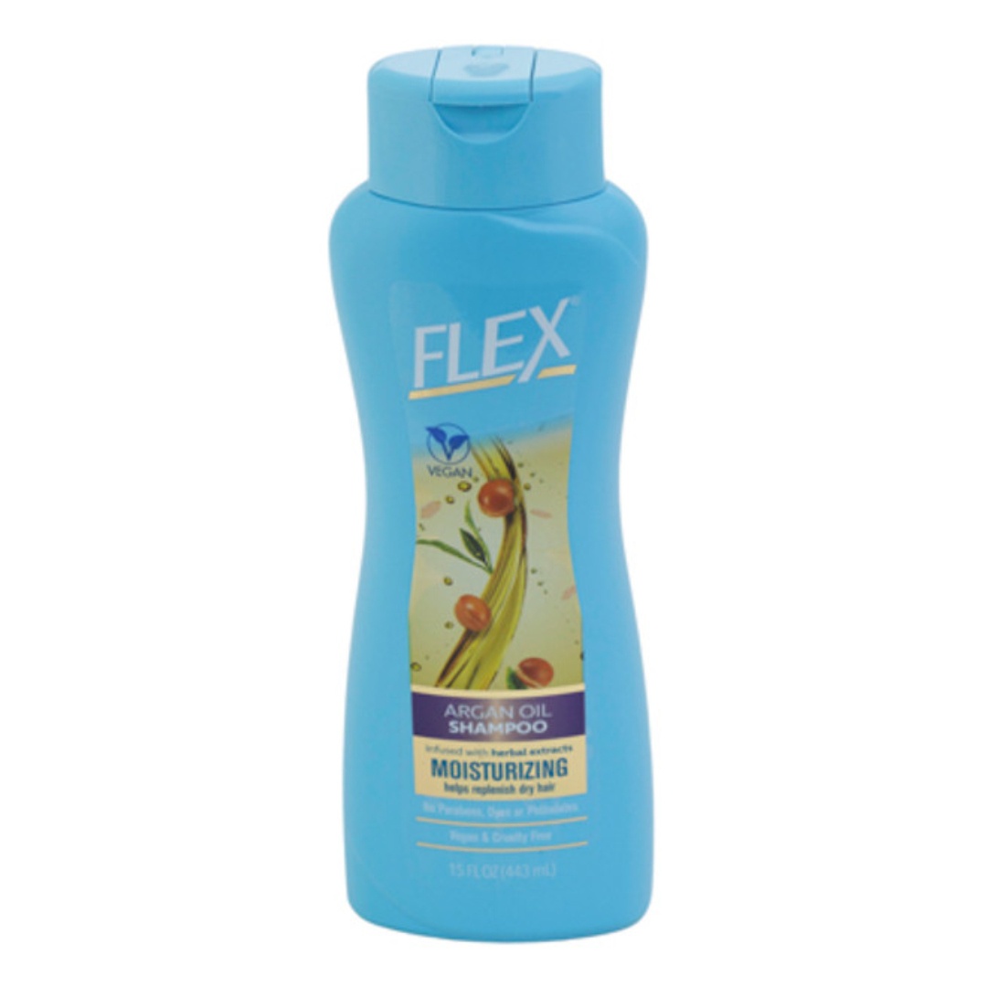 Shampoo Flex Vegan Hemp Seed Oil 15 oz, limpieza y nutrición vegana