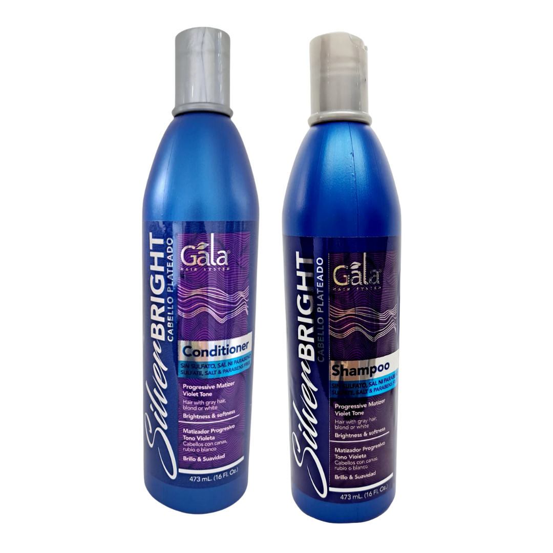Gala Silver Bright shampoo o acondicionador variedad 16 oz