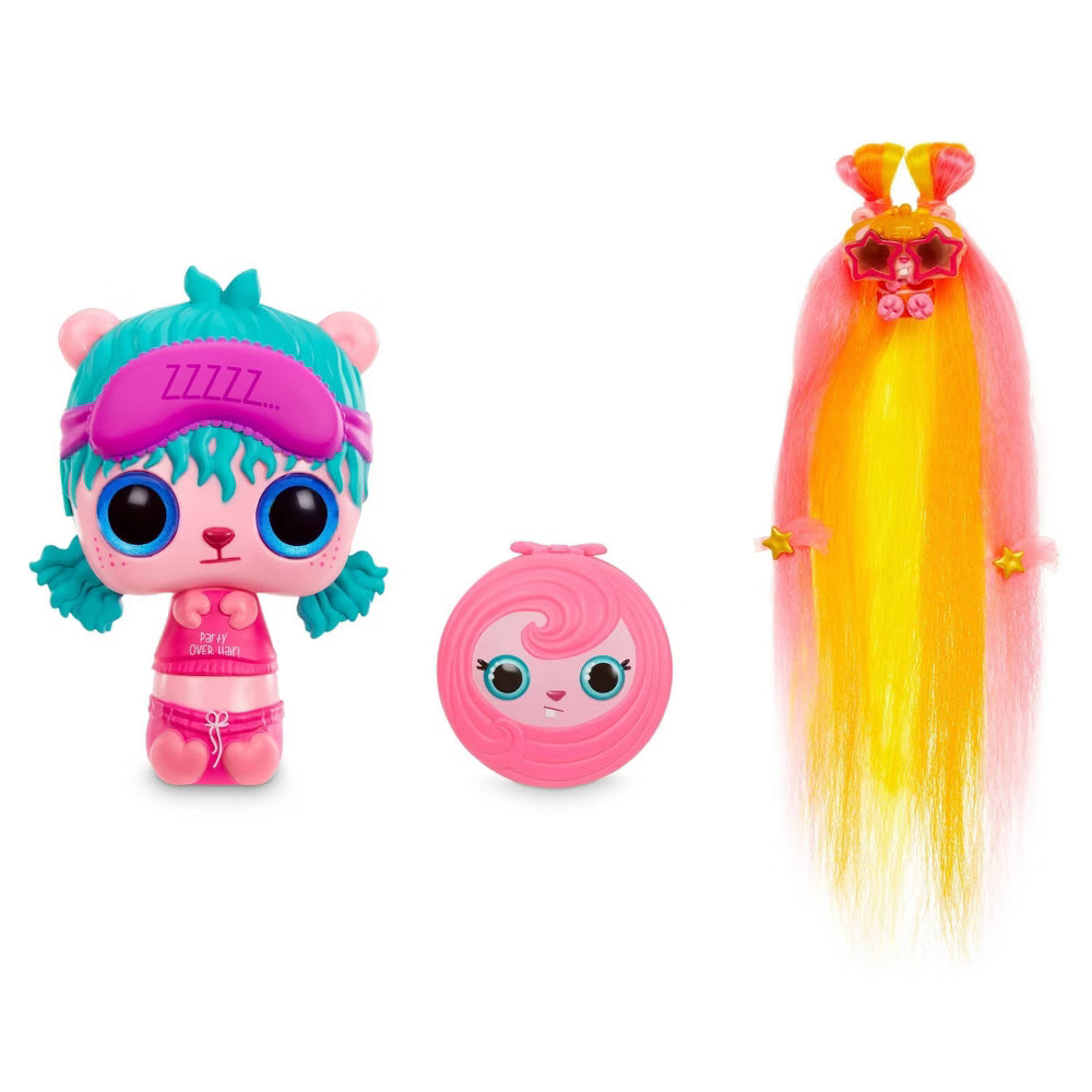 Pop Pop Hair Surprise Mascota Sorpresa 3 en 1 con Cabello para Peinar