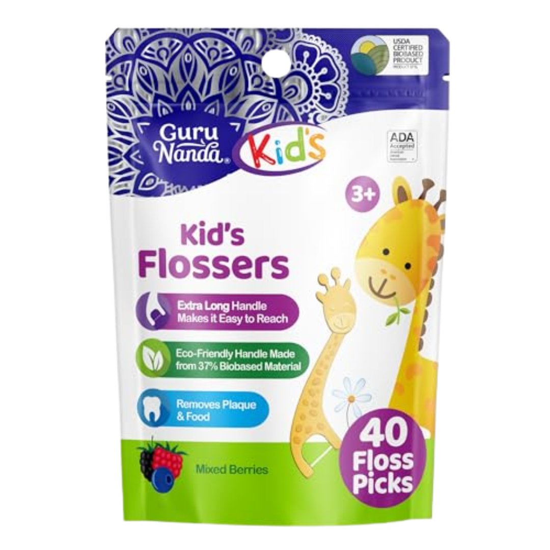 Guru Nanda Kids Flossers (40 count)