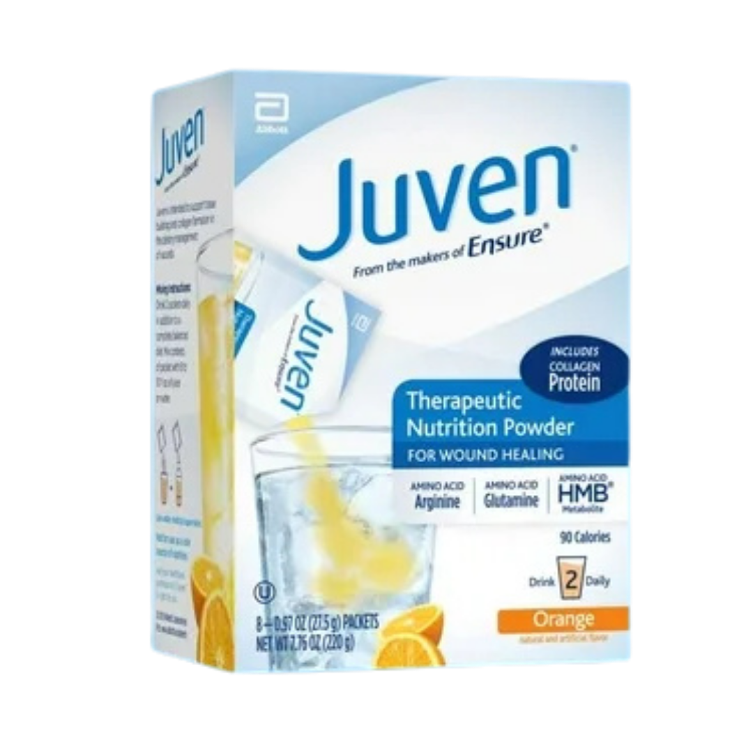 Pack 8 sobres Juven Orange bebida electrolitos pediátrica sabor naranja