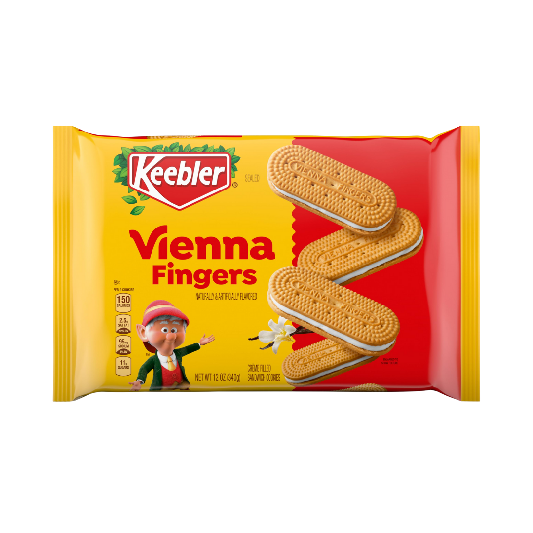 Keebler Vienna Fingers 12 oz galletas rellenas de crema